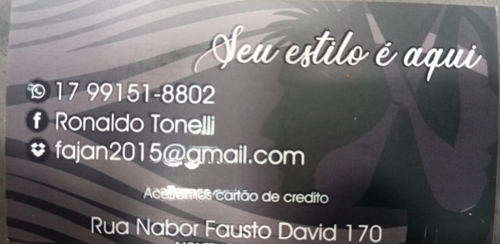 ronaldo cabelereiro atras
