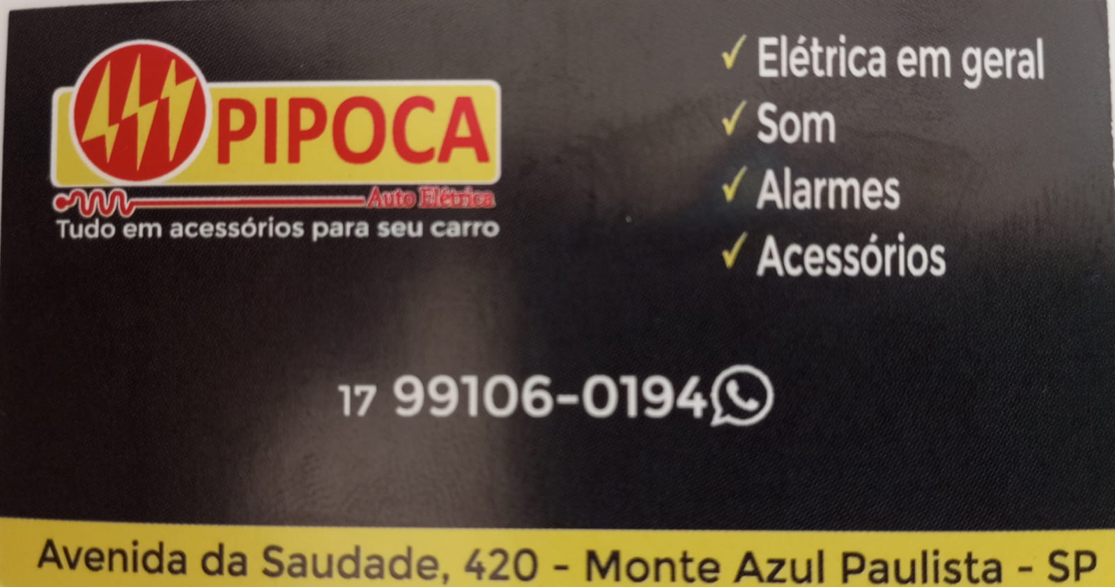 pipoca frente