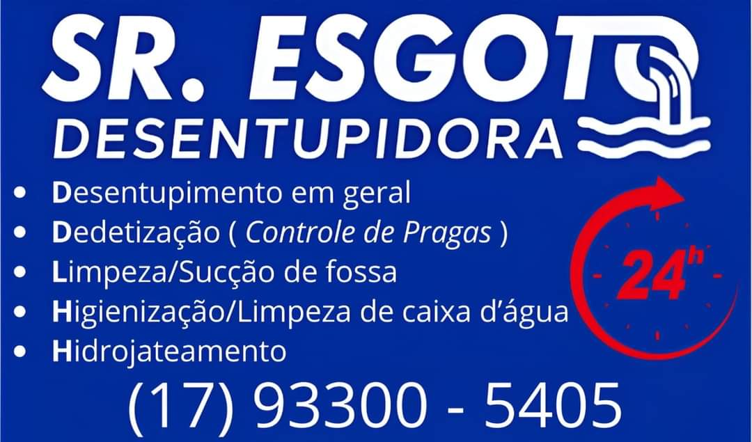esgoto atras